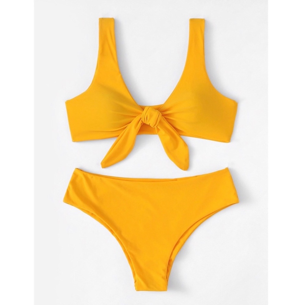 NWOT Yellow Bikini
